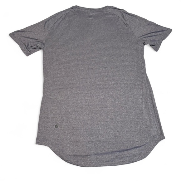 Lululemon Drysense Short Sleeve Shirt Mens Medium Gray Better Every Day Athletic - Picture 2 of 4